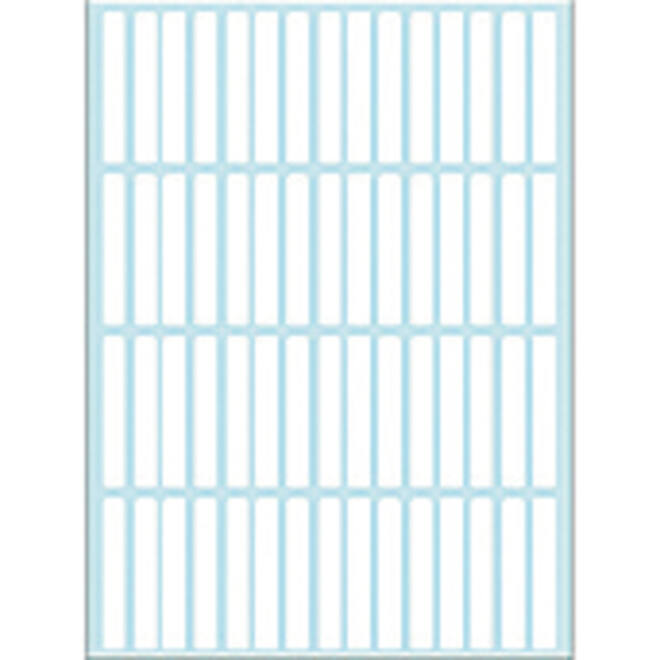 Etiket HERMA 2300 5x35mm wit 1920 stuks