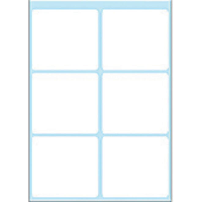Etiket HERMA 3753 36x40mm wit 42 stuks