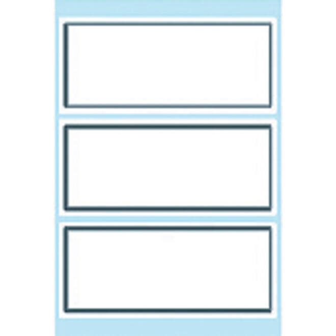 Etiket HERMA 5711 36x80mm schrift grijs kader 18stuks