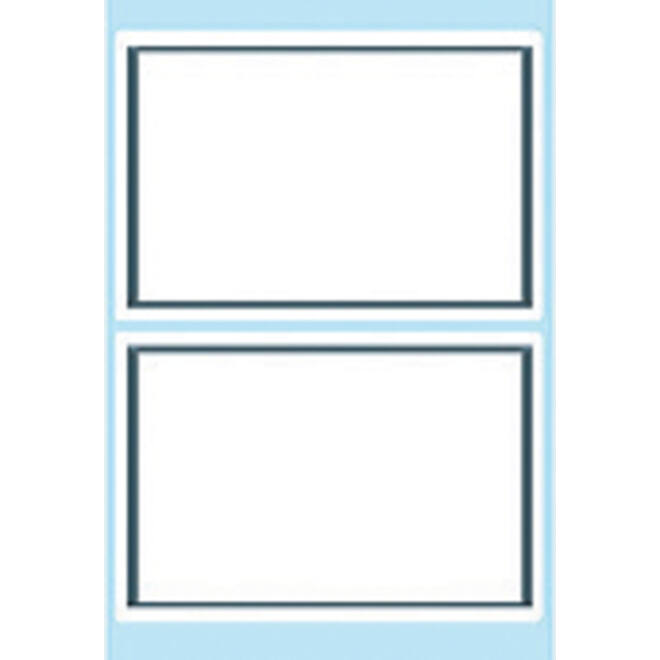 Etiket HERMA 5715 53x80mm schrift grijs kader 12stuks