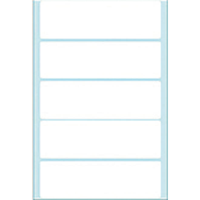 Etiket HERMA 2550 31x100mm wit 160 stuks