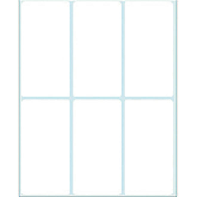 Etiket HERMA 2480 34x67mm wit 192 stuks
