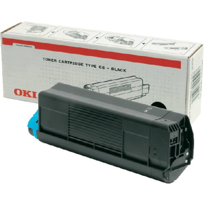Toner Oki 44574702 zwart