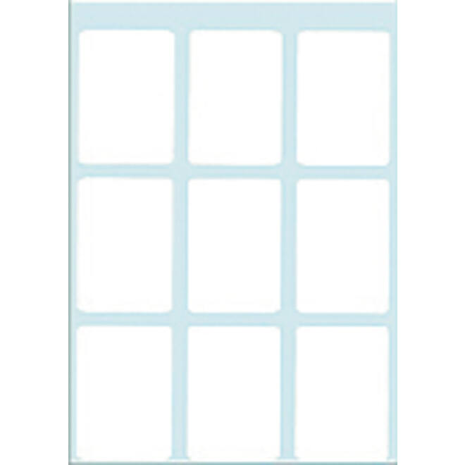 Etiket HERMA 3752 24x35mm wit 63 stuks