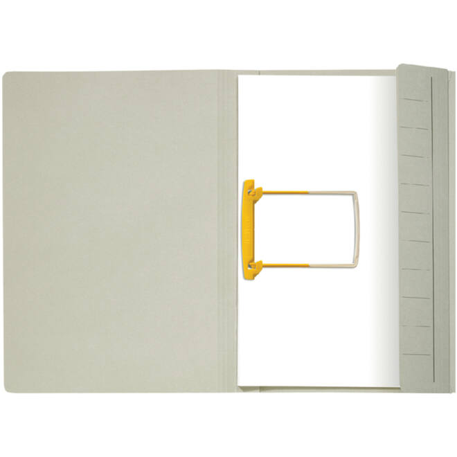 Combimap Secolor folio 1 klep recycled 250gr grijs
