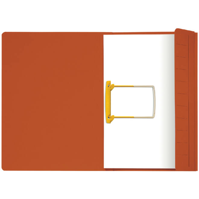 Combimap Secolor folio 1 klep recycled 250gr rood
