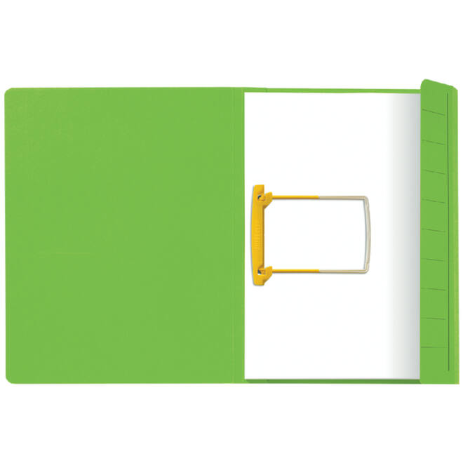Clipmap Secolor A4 100% gerecycled karton 250gr groen verpakt per 50 stuks