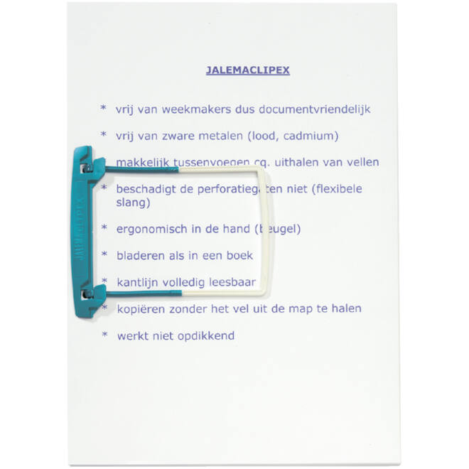 Bundelmechaniek Djois JalemaClipex petrol 100 stuks