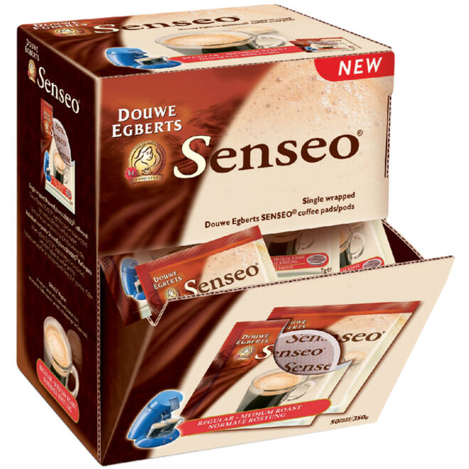 Koffiepads Douwe Egberts Senseo regular 50 stuks