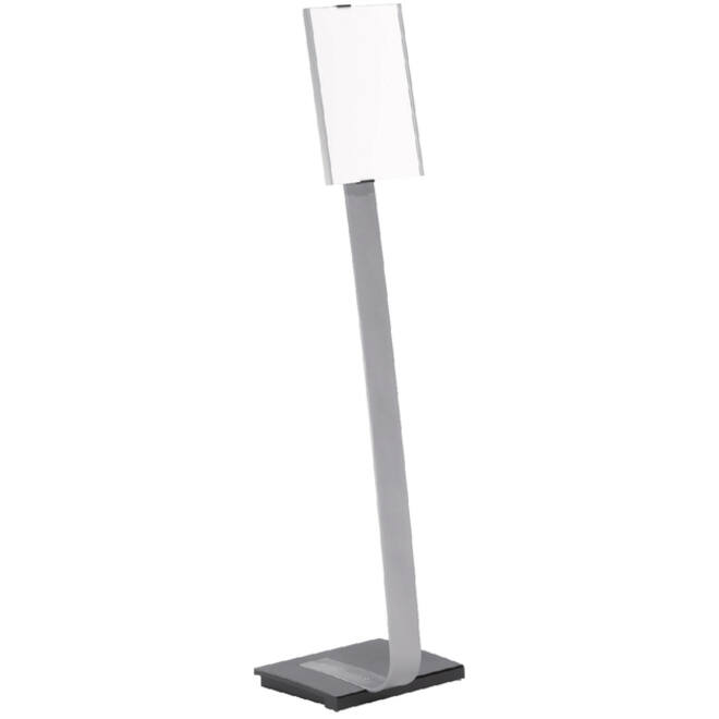Folderstandaard Durable 4812 vloerstandaard A4 aluminium