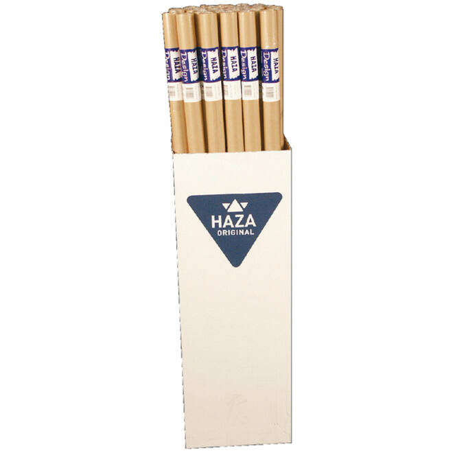 Inpakpapier HAZA Kraft gestreept 70gr 100cmx5m op rol