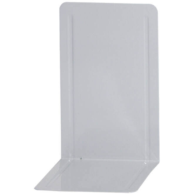 Boekensteun MAUL Pro 140x120x240mm set 2 staal wit