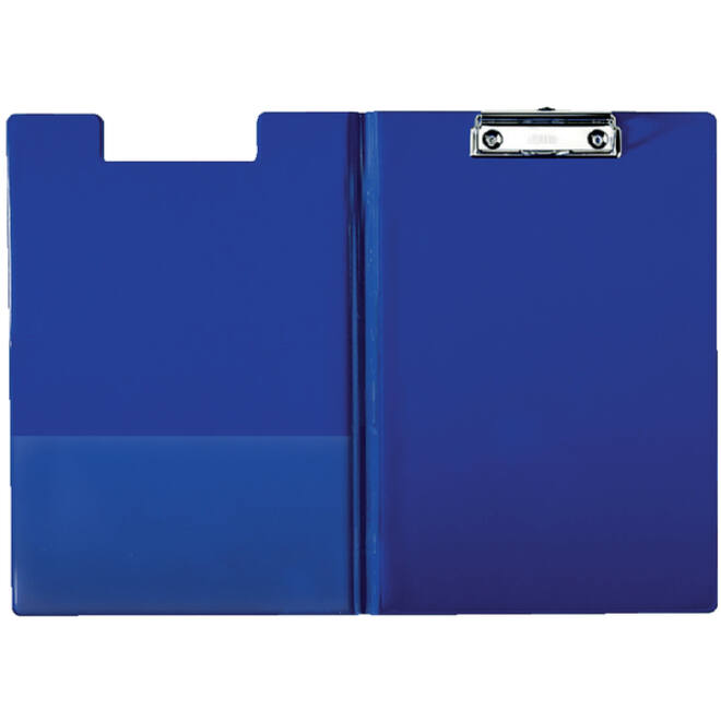 Klembordmap Esselte met kopklem PP A4 blauw