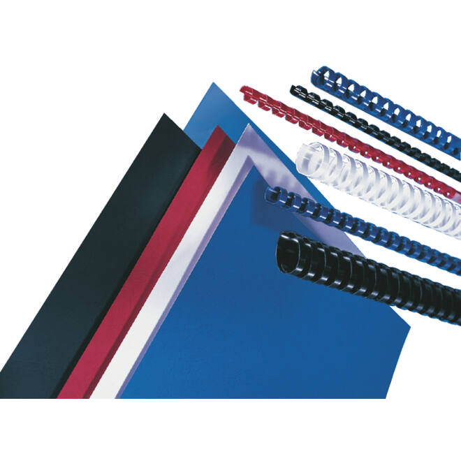 Voorblad GBC A4 Polycover 300micron donkerblauw 100stuks