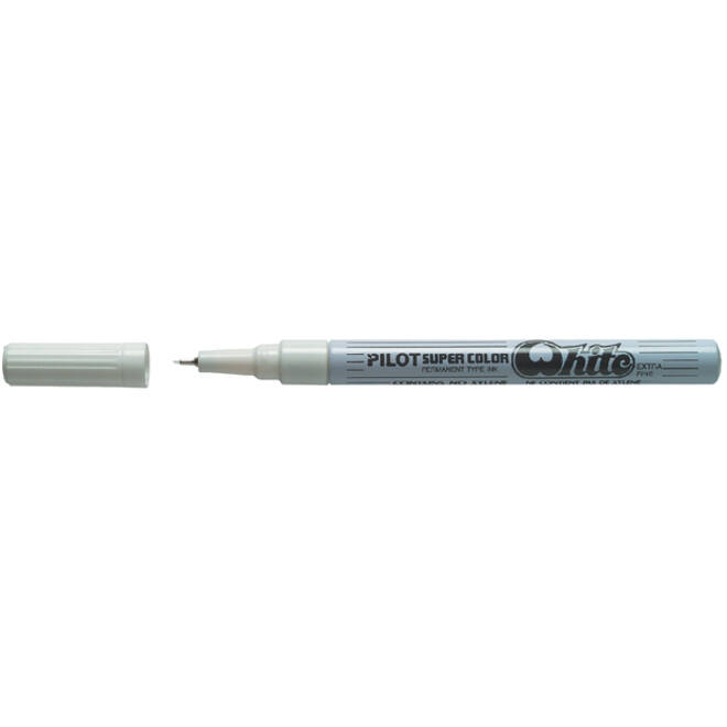 Fineliner PILOT Super Color extra fijn wit
