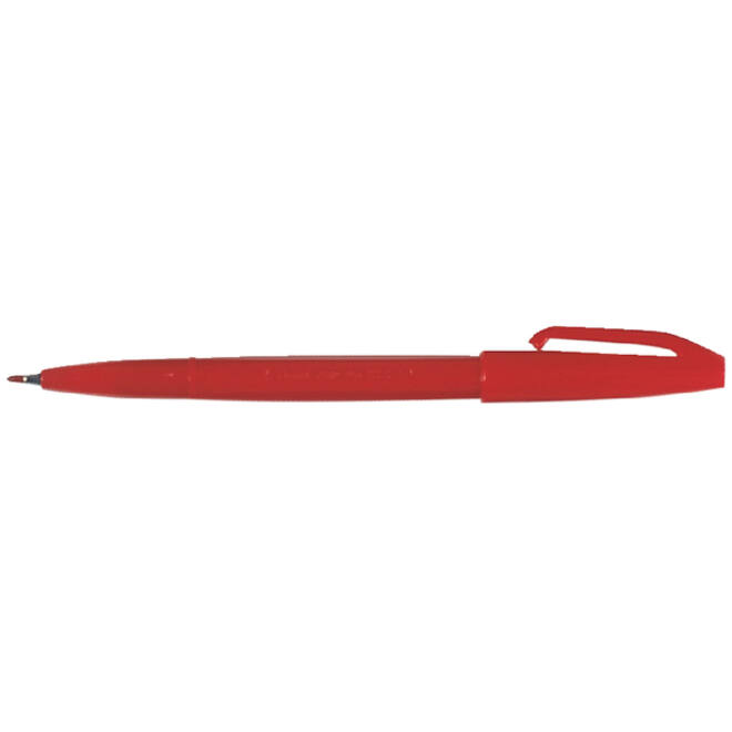 Fineliner Pentel Signpen S520 medium rood