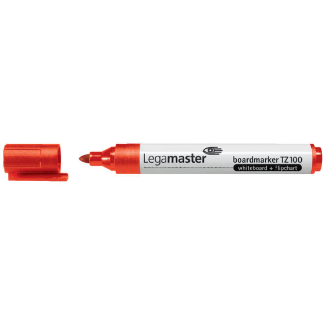 Viltstift Legamaster TZ 100 whiteboard rond 1.5-3mm assorti pak à 4 stuks