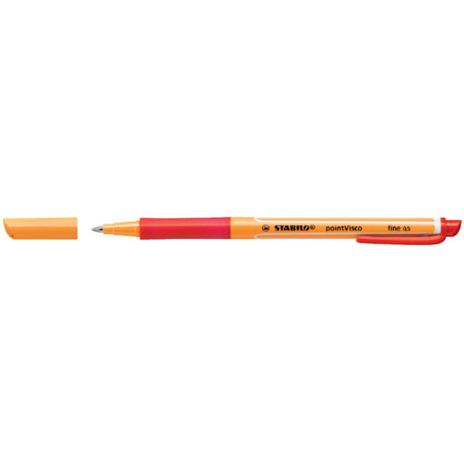 Rollerpen STABILO PointVisco 1099/40 fijn rood