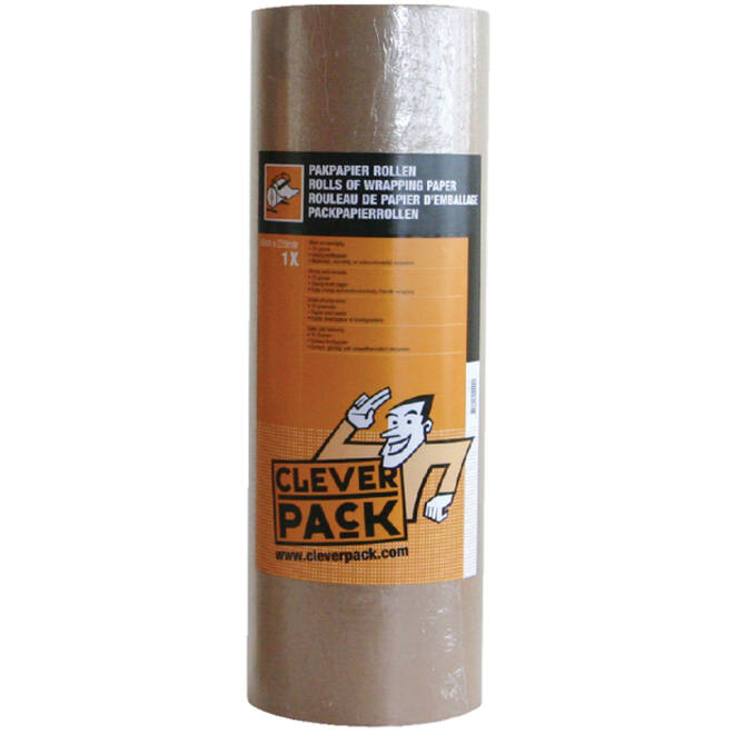 Inpakpapier CleverPack kraft 70gr 50cmx220m