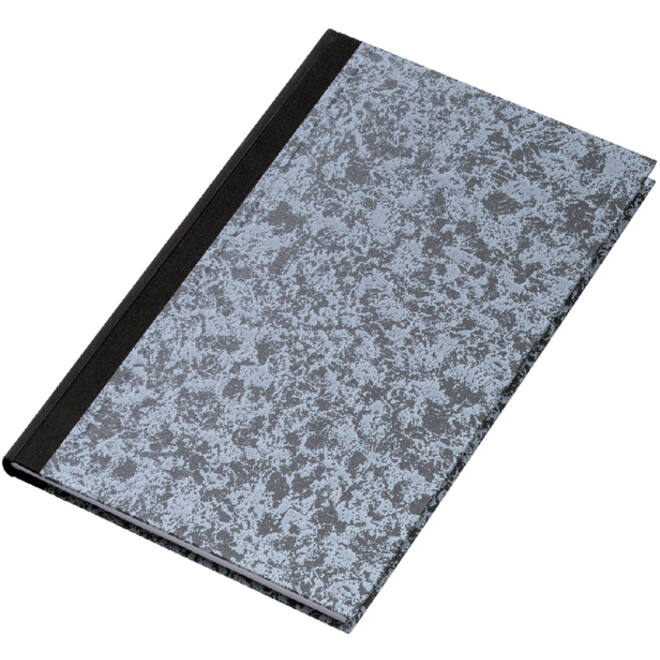 Notitieboek Djois Atlanta Excellent genaaid 330x205mm 96 blz lijn grijs gewolkt