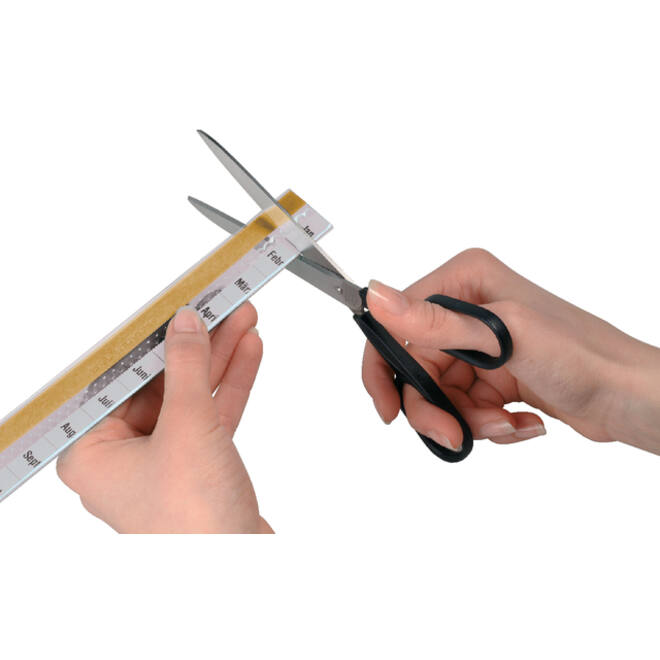 Tabstroken Durable zelfklevend glashelder 5x20cm