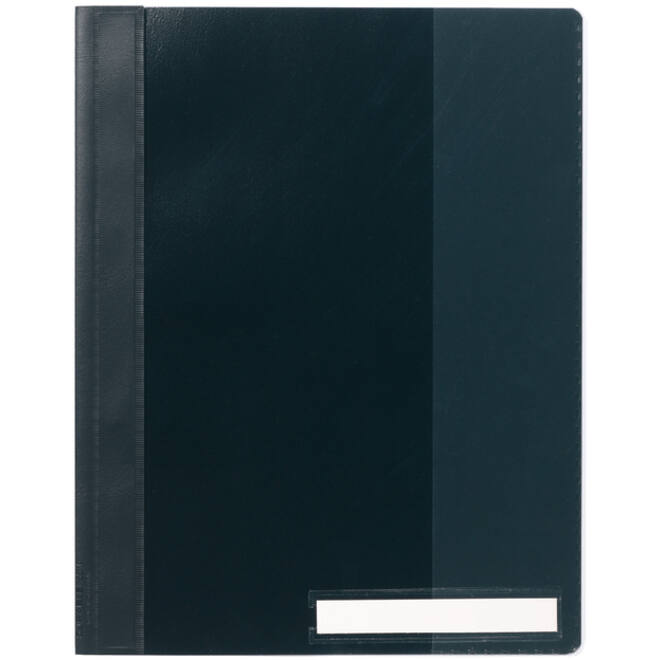 Snelhechter Durable A4 PVC extra breed zwart