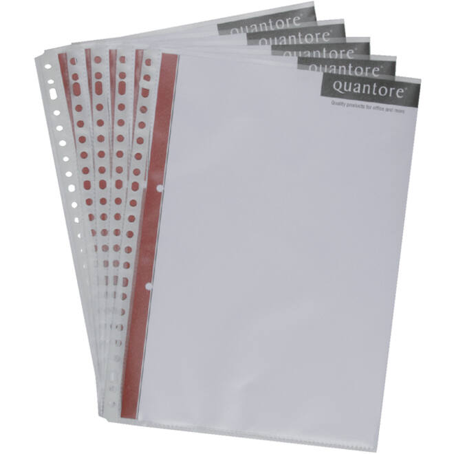 Showtas Quantore A4 23-gaats PP 0.08 nerf 25 stuks