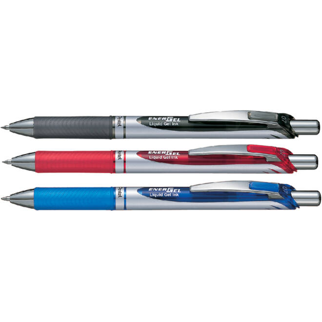 Gelschrijver Pentel BL77 Energel medium zwart