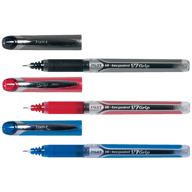 Rollerpen PILOT Hi-Tecpoint Grip V7 medium blauw