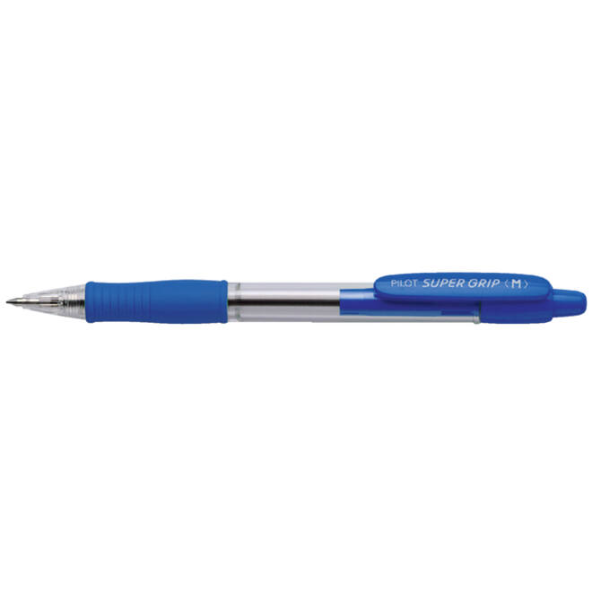 Balpen PILOT Super Grip medium blauw
