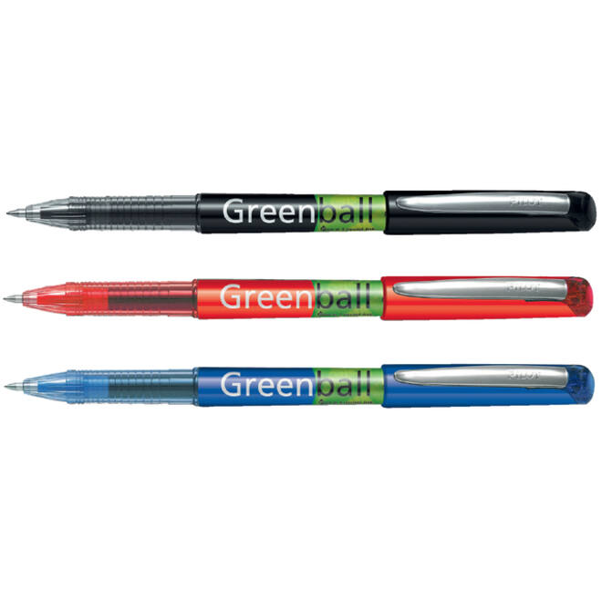 Rollerpen PILOT Greenball Begreen medium rood