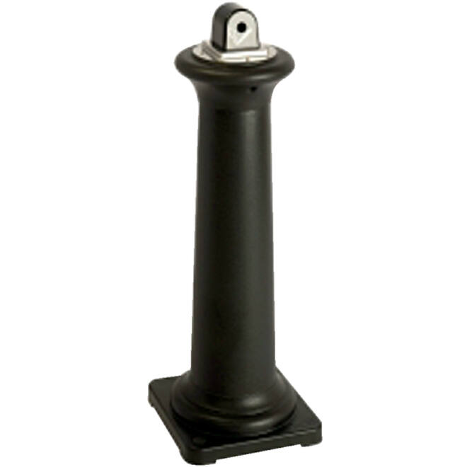 Asbak Rubbermaid Groundskeeper Tuscan vrijstaand zwart