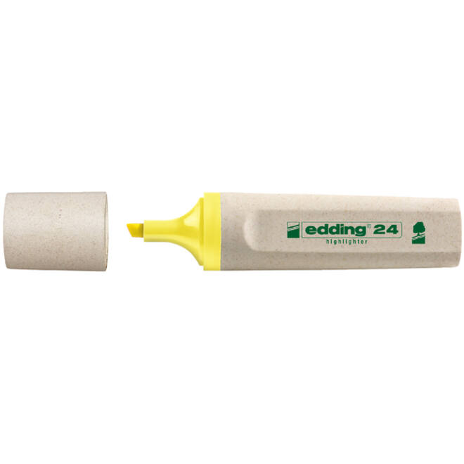 Markeerstift edding 24 Ecoline geel