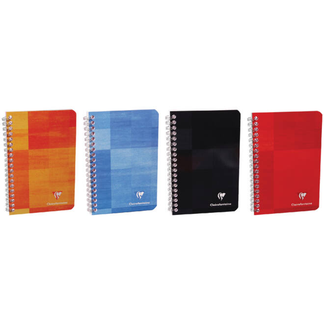 Notitieboek Clairefontaine 165x210mm spiraal lijn