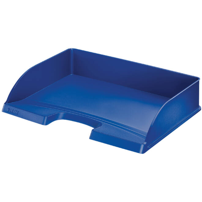 Brievenbak Leitz Plus A4 maxi dwars blauw
