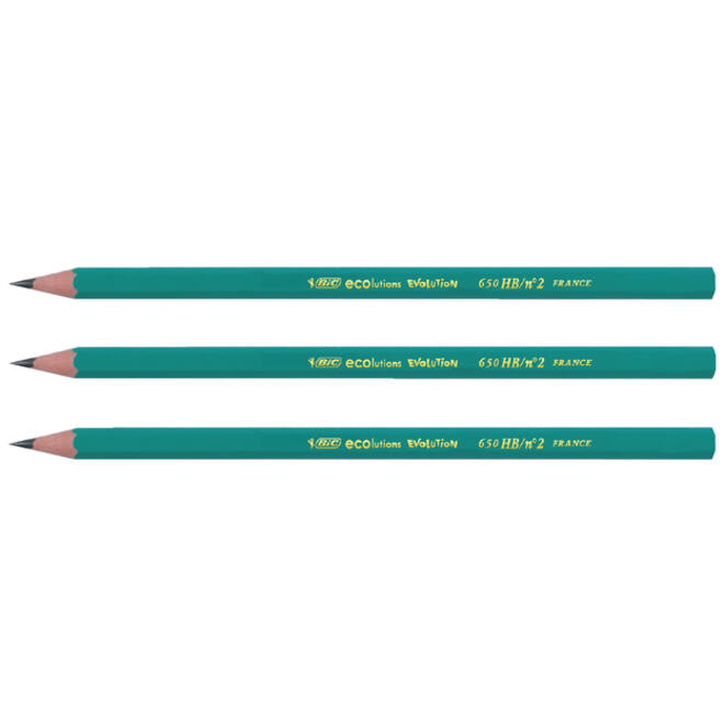 Potlood Bic Evolution ecolutions 650 zeshoekig HB