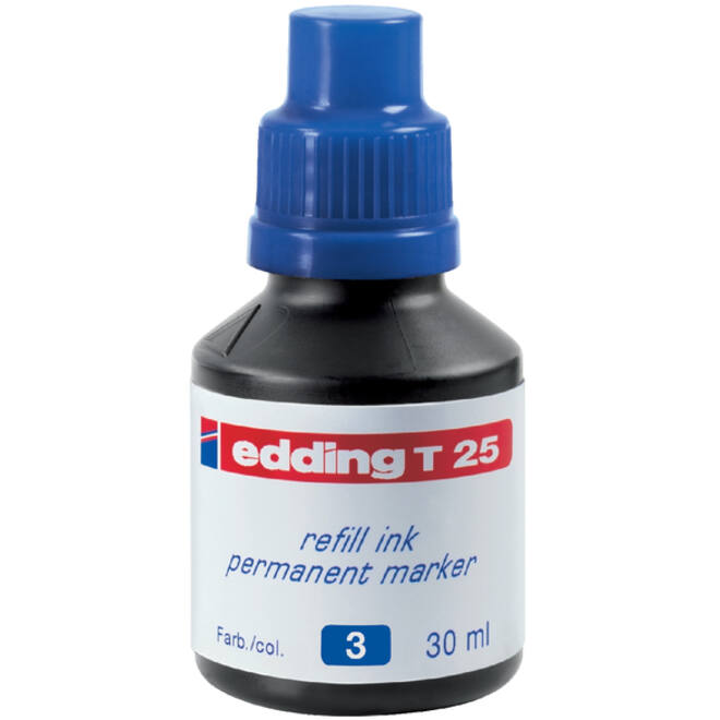 Viltstiftinkt edding T25 blauw