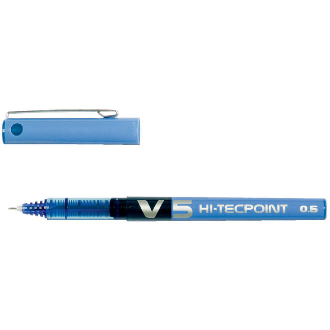 Rollerpen PILOT Hi-Tecpoint V5 fijn blauw