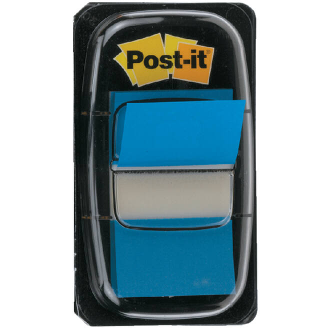 Indextabs Post-it 680 25.4x43.2mm blauw 50 tabs
