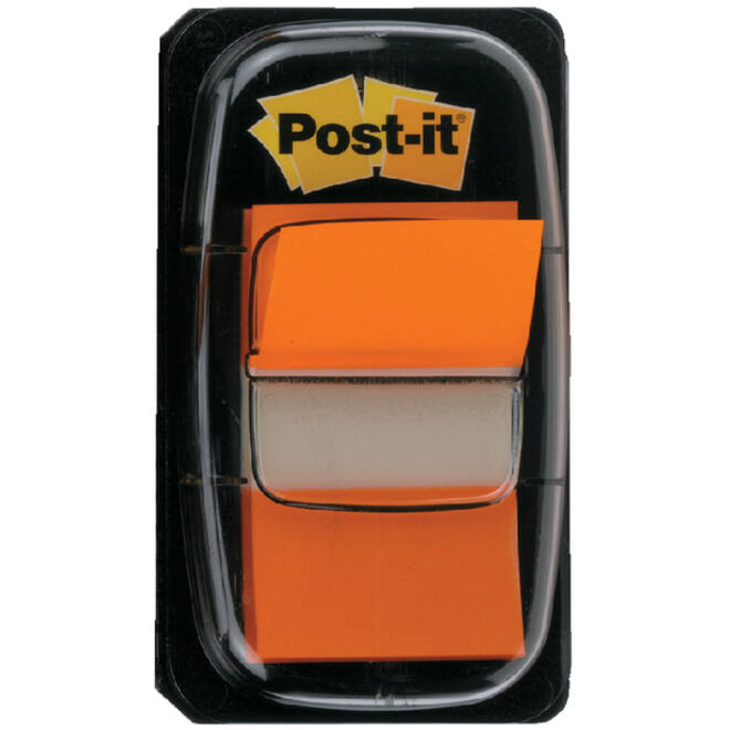 Indextabs Post-it 680 25.4x43.2mm oranje 50 tabs
