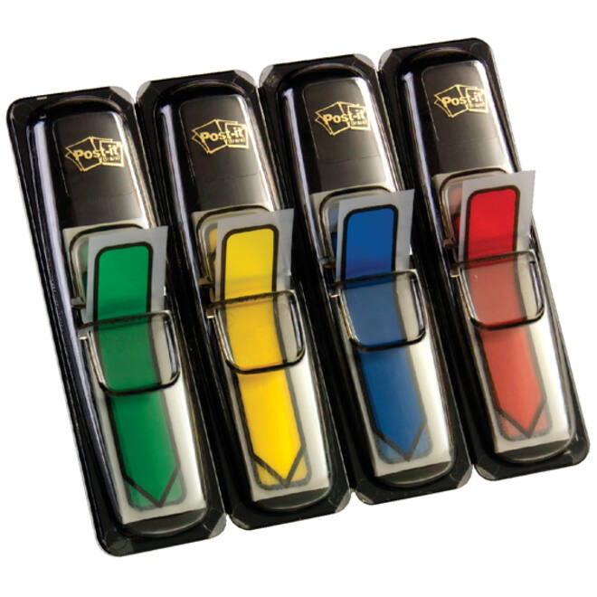 Indextabs Post-it 684 11.9x43.1mm pijl assorti
