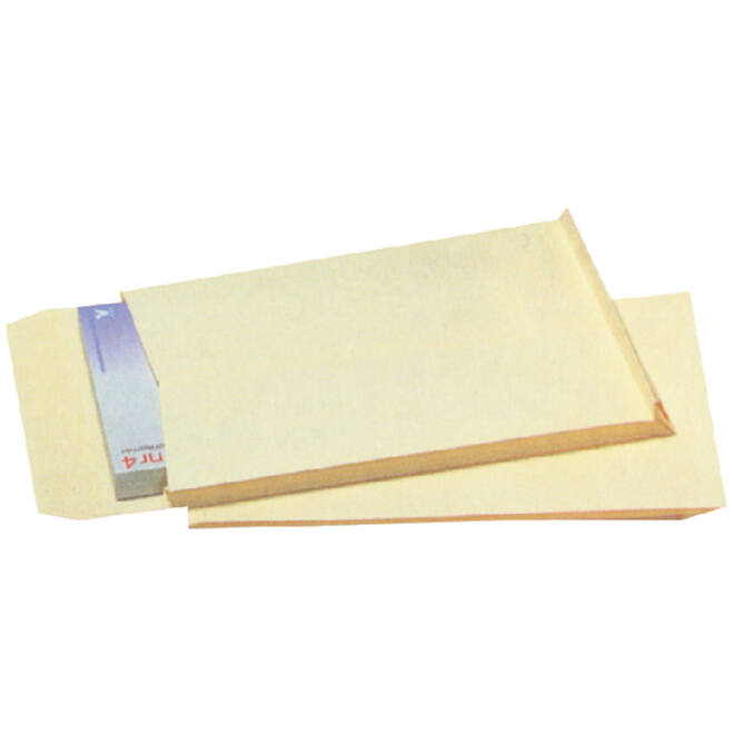 Envelop Quantore monsterzak 262x371x38mm zelfkl creme 125st
