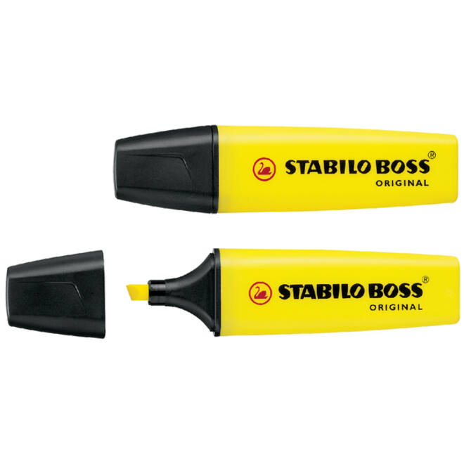 Markeerstift STABILO BOSS Original 70/24 geel