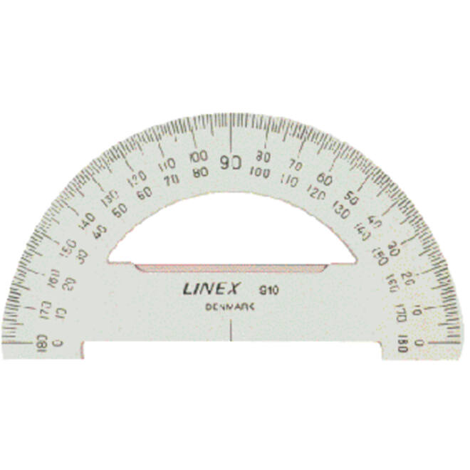 Gradenboog Linex 910 diameter 10cm 180graden transparant