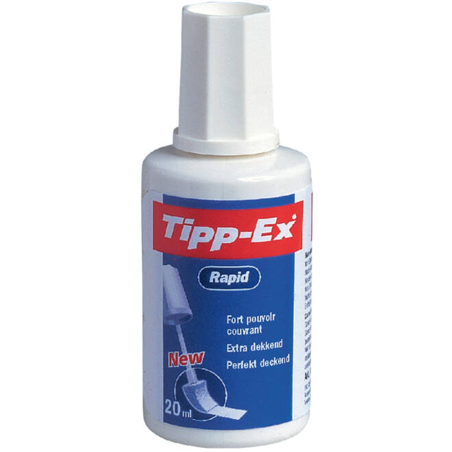 Correctievloeistof Tipp-ex Rapid 20ml blister à 1 stuk
