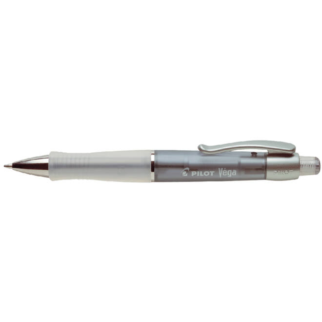 Balpen PILOT Vega medium transparant zwart