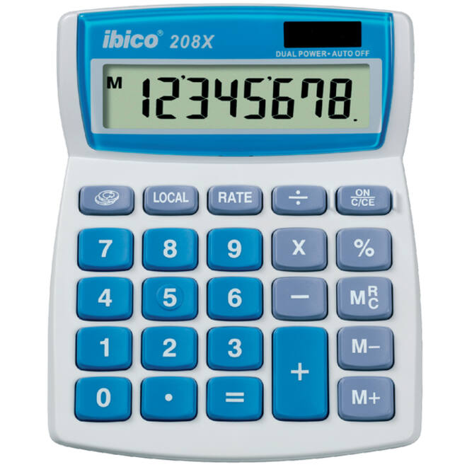 Rekenmachine Ibico 208X