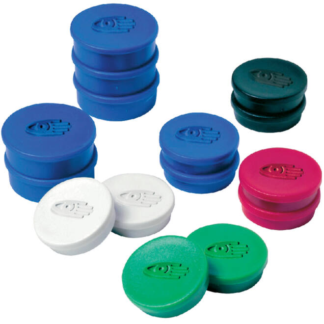 Magneet Legamaster 20mm 250gr rood