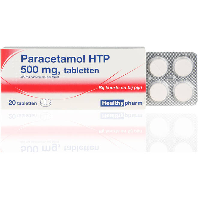 Healthypharm paracetamoltabletten - 20 stuks