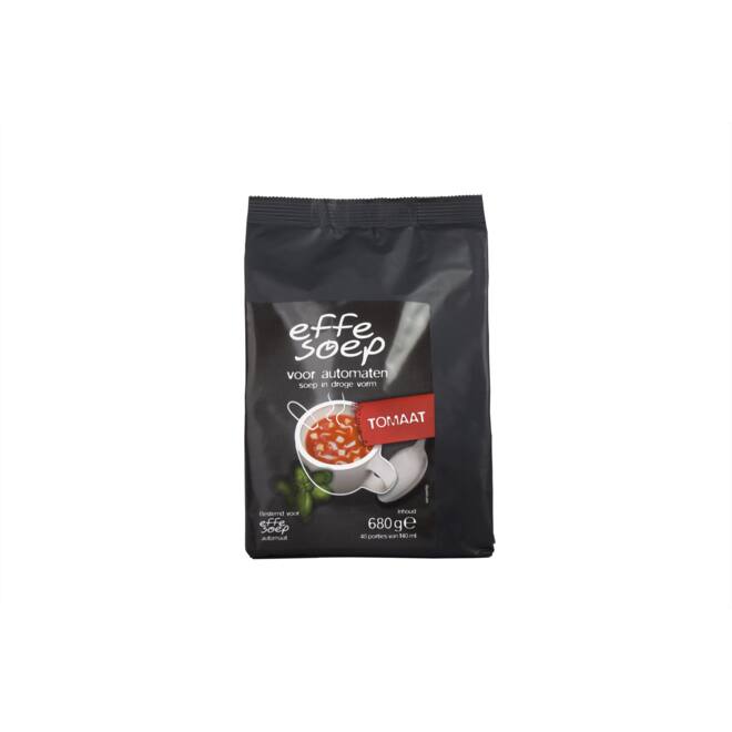 Effe Soep Automatenbouillon Tomaat – 1 kg Zak – Ca. 125 Porties – Voor Automaat
